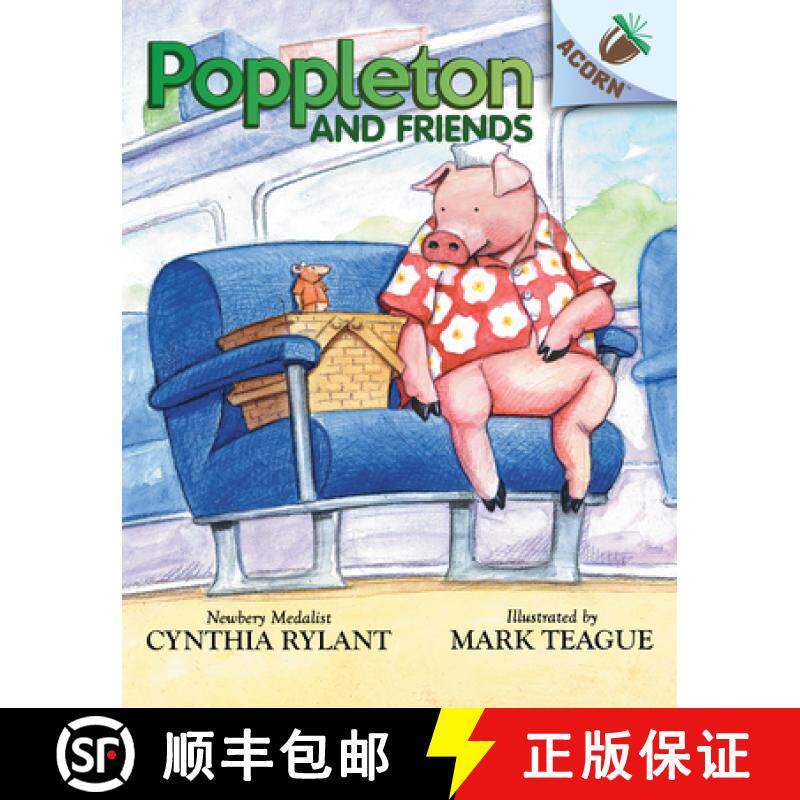 【3-4周达】精装 Poppleton and Friends: An Acorn Book (Poppleton #2) (Library Edition): Volume 2 [9781338566703] - 实物图