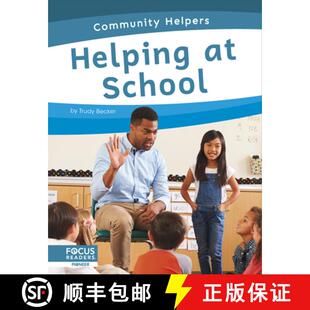 【3-4周达】Community Helpers: Helping at School [9798889980599]
