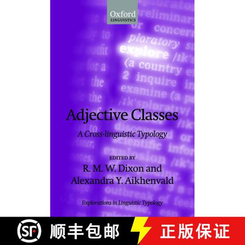 【3-4周达】Adjective Classes: A Cross-linguistic Typology [9780199203468]
