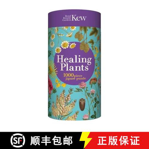 【3-4周达】Kew Jigsaw Puzzle: Healing Plants [9781529446319]