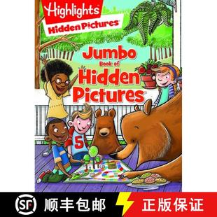 More with 200 Puzzle for Pictures Packed Hidden 9781629798264 Hid... Jumbo 4周达 Kids Book than Activity