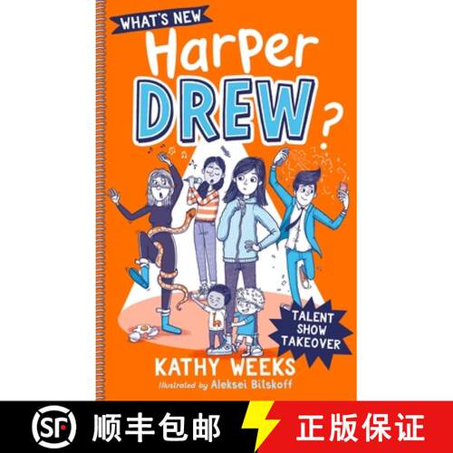 【3-4周达】What's New, Harper Drew?: Talent Show Takeover: Book 2 [9781444961850]