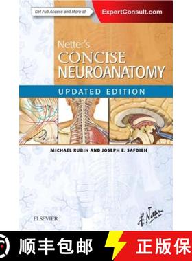 【3-4周达】Netter's Concise Neuroanatomy Updated Edition [9780323480918]
