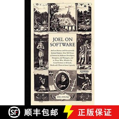 【3-4周达】Joel on Software: And on Diverse and Occasionally Related Matters That Will Prove of Inter... [9781590593899]