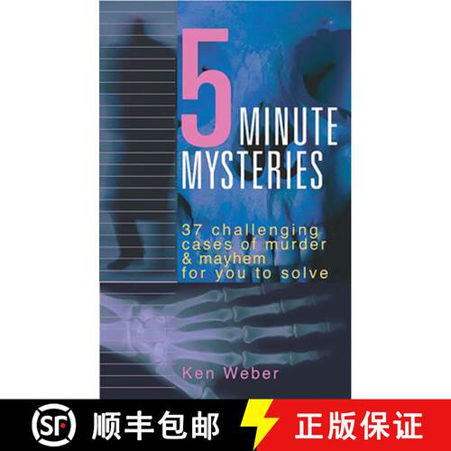 【3-4周达】Five-Minute Mysteries: (Repackage) [9780762424375]