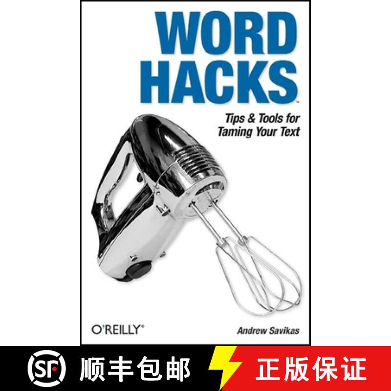 【3-4周达】Word Hacks: Tips & Tools for Taming Your Text [9780596004934]