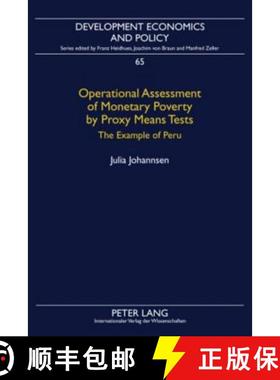 预订 Operational Assessment of Monetary Poverty by Proxy Means Tests : The Example of Peru [9783631597293]