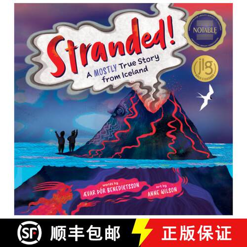 【3-4周达】精装 Stranded!: A Mostly True Story from Iceland [9781646869916]