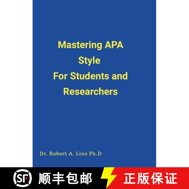 【2-3周达】Mastering APA Style For Students and Researchers [9781312793330]