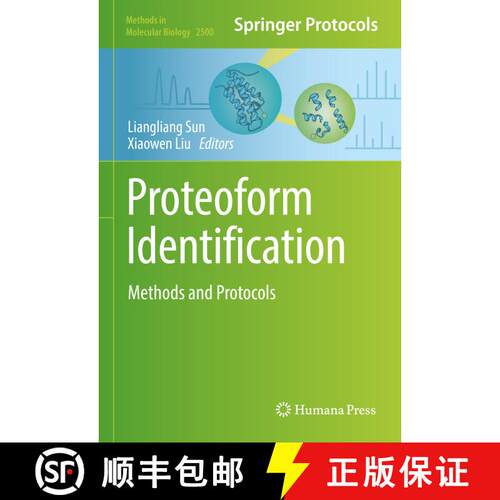【3-4周达】精装 Proteoform Identification : Methods and Protocols [9781071623244]