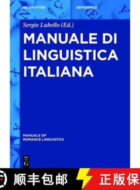 预订 Manuale di linguistica italiana [9783110360363]