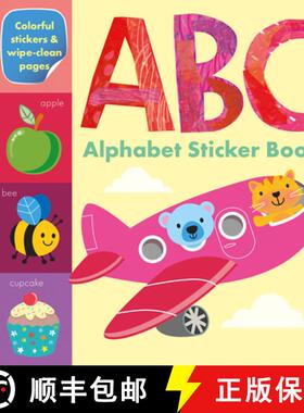 【3-4周达】ABC Alphabet Sticker Book [9781589254459]