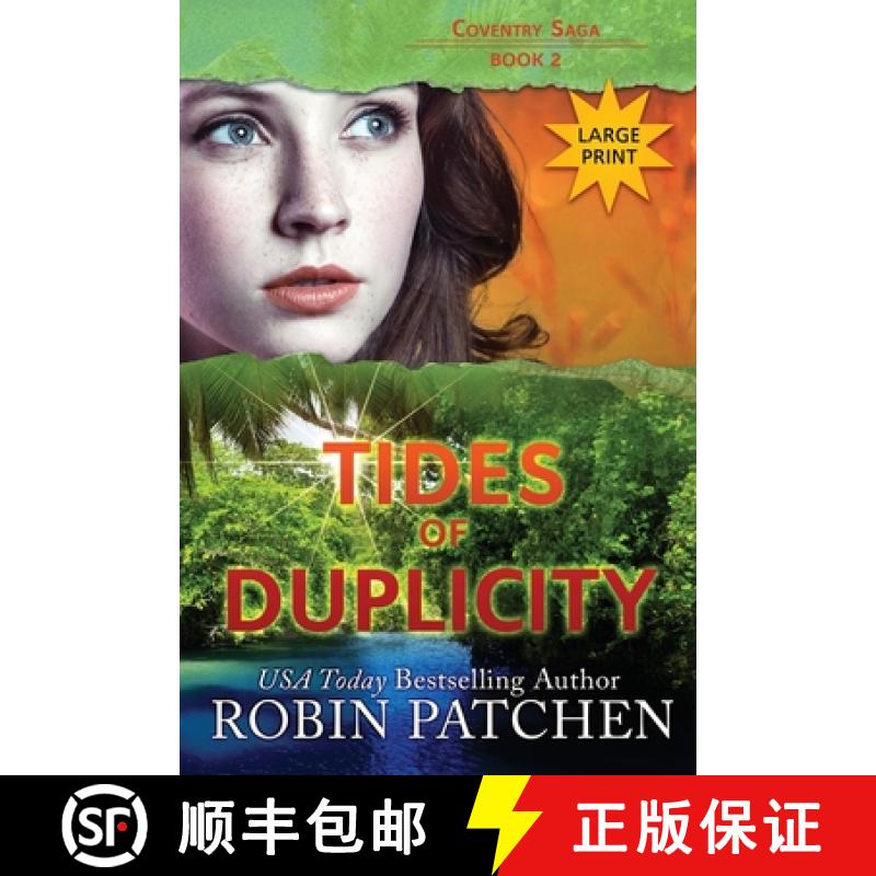 【2-3周达】Tides of Duplicity: Large Print Edition [9781950029228]