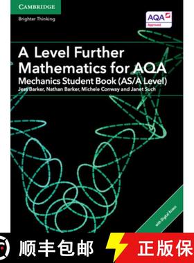 【3-4周达】A Level Further Mathematics for AQA Mechanics Student Book (AS/A Level) with Cambridge Ele... [9781316644348]