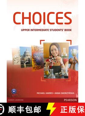 【3-4周达】Choices Upper Intermediate Students' Book & MyLab PIN Code Pack [9781447928829]