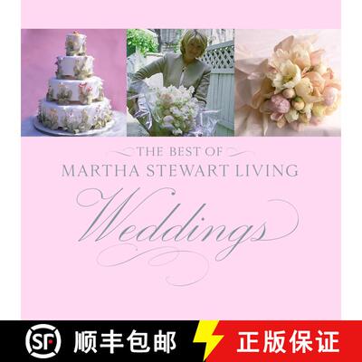 【3-4周达】精装 The Best of Martha Stewart Living Weddings [9780609604267]