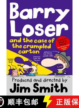 【3-4周达】Barry Loser and the Case of the Crumpled Carton (the Barry Loser Series) [9781405268035]