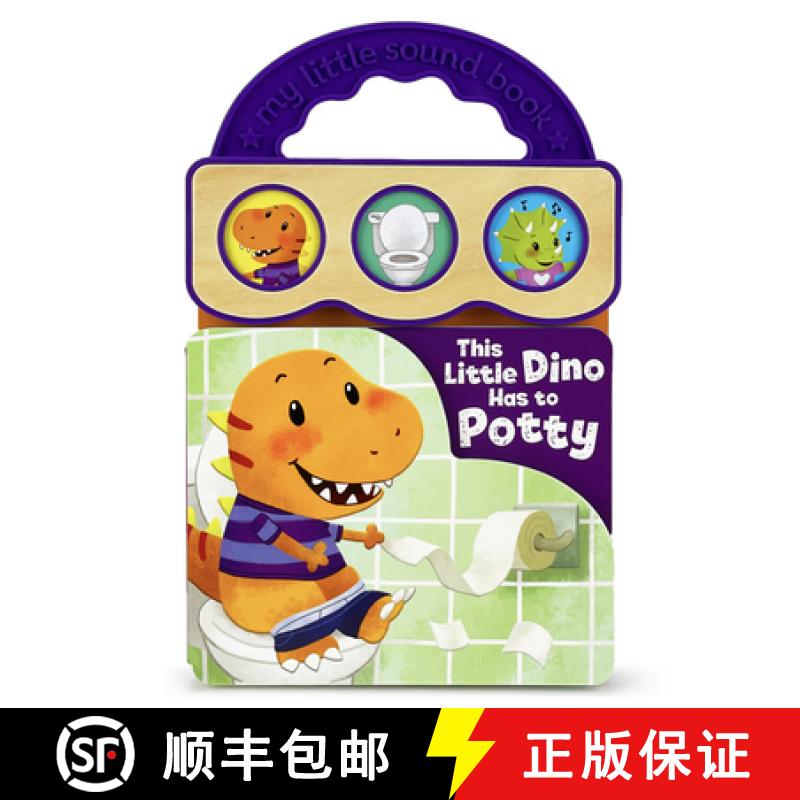【3-4周达】This Little Dino Has to Potty [9781646383122]