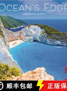 【3-4周达】Oceans Edge Square Wall Sunday Start Cal [9781529851830]