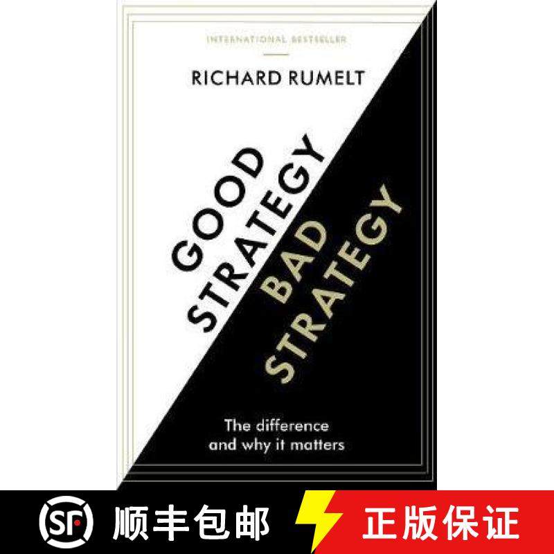 现货 好战略坏战略 Good Strategy/Bad Strategy: The difference and why it matters [9781781256176]