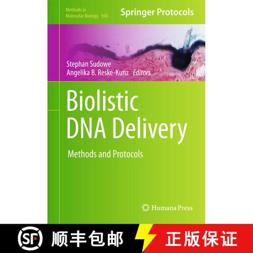 【3-4周达】精装 Biolistic DNA Delivery : Methods and Protocols [9781627031097]