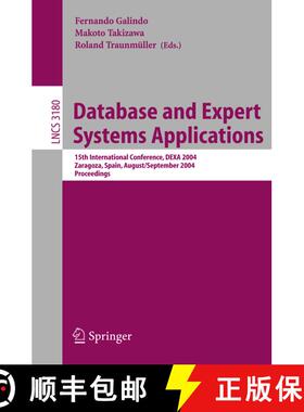 【3-4周达】Database and Expert Systems Applications : 15th International Conference, DEXA 2004, Zarag... [9783540229360]