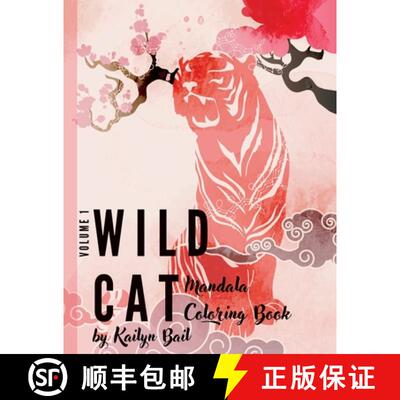 【3-4周达】Wildcat Mandala Coloring Book Volume 1 [9781088222768]