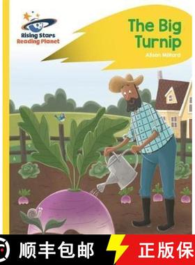 【3-4周达】Reading Planet - The Big Turnip - Yellow: Rocket Phonics [9781471879777]