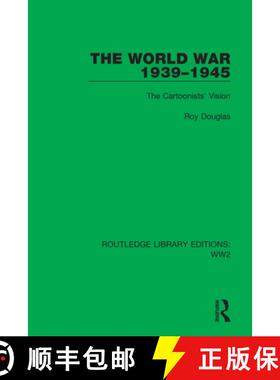 【3-4周达】The World War 1939-1945: The Cartoonists' Vision [9781032035697]