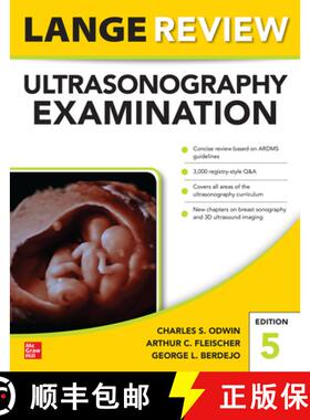 【3-4周达】Lange Review Ultrasonography Examination: Fifth Edition [9781260441352]