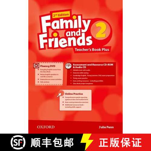 精装 Family and Friends: Level 2 Teacher's Book Plus Pack [9780194808842]