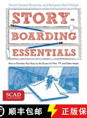 【3-4周达】Storyboarding Essentials: Scad Creative Essentials (How to Translate Your Story to the Scr... [9780770436940]