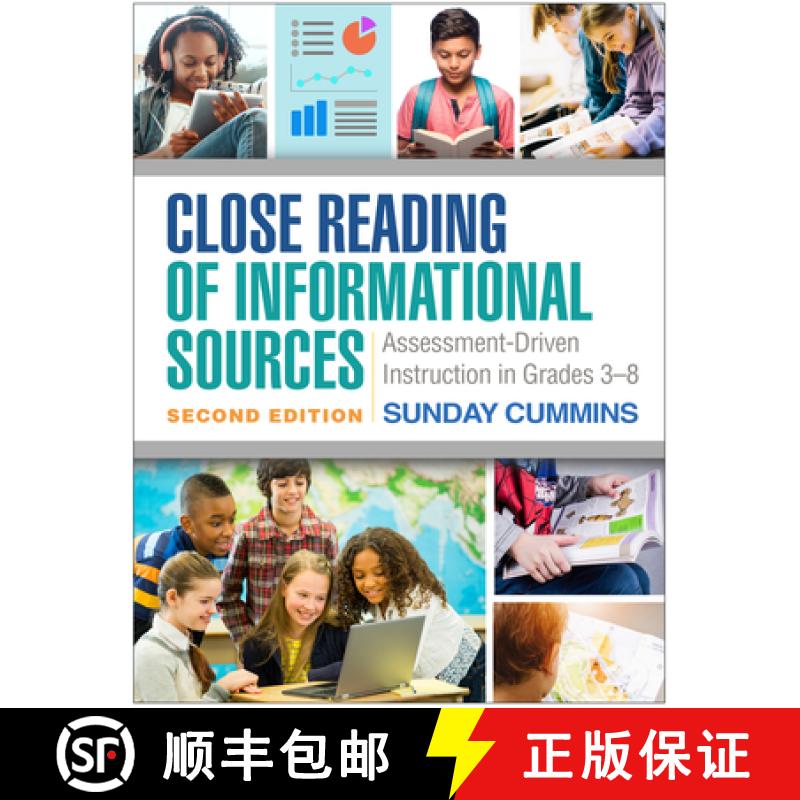【3-4周达】Close Reading of Informational Sources, Second Edition: Assessment-Driven Instruction in G... [9781462539390]