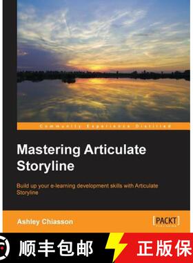 预订 Mastering Articulate Storyline [9781783550913]