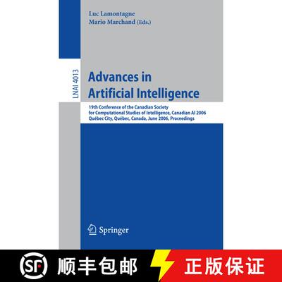 【3-4周达】Advances in Artificial Intelligence: 19th Conference of the Canadian Society for Computati... [9783540346289]
