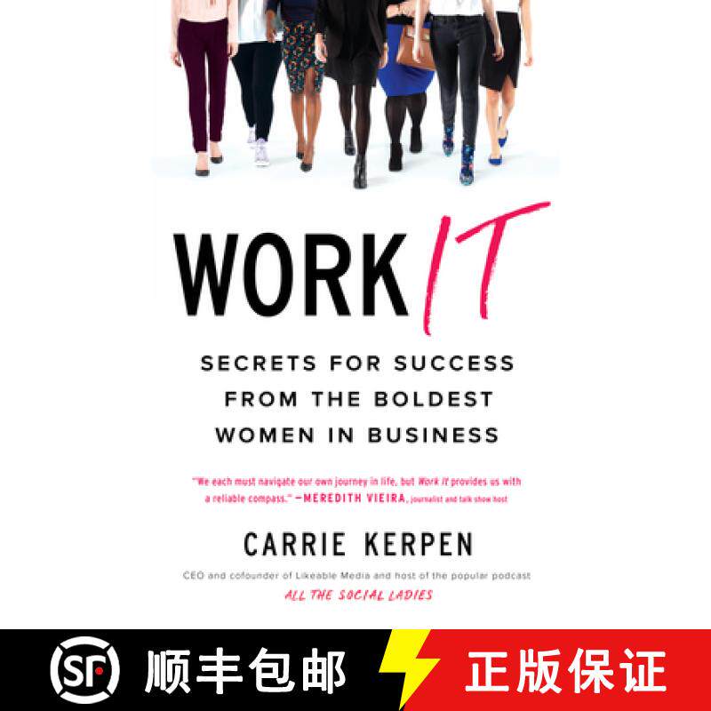 【3-4周达】Work It: Secrets for Success from the Boldest Women in Business [9780143131816]
