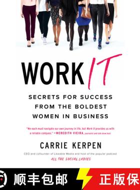 【3-4周达】Work It: Secrets for Success from the Boldest Women in Business [9780143131816]