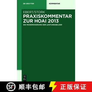Modernisierung Zur 9783110275186 Leistungsbilder Der Die 2013 Hoai Praxiskommentar 预订