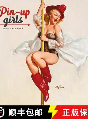 【3-4周达】Pin Up Girls Square Wall Sunday Start Ca [9781529897883]