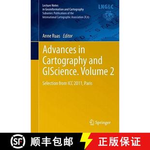 ICC 4周达 Cartography GIScience. from 2011 Selection Advances Volume 9783642192135 Paris and