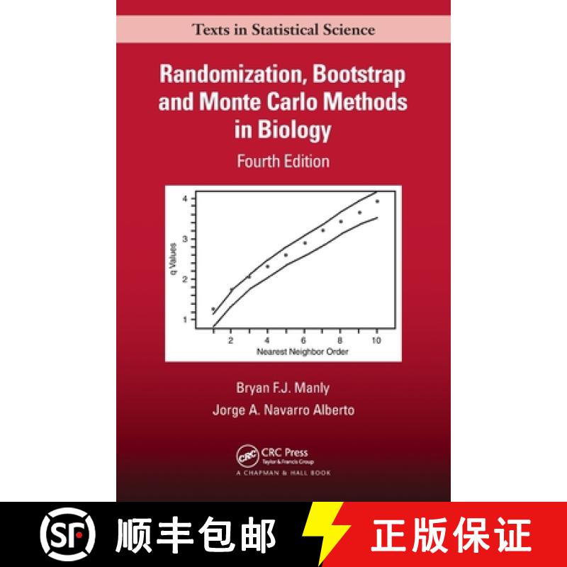 【4周达】Randomization, Bootstrap and Monte Carlo Methods in Biology [9780367512873]