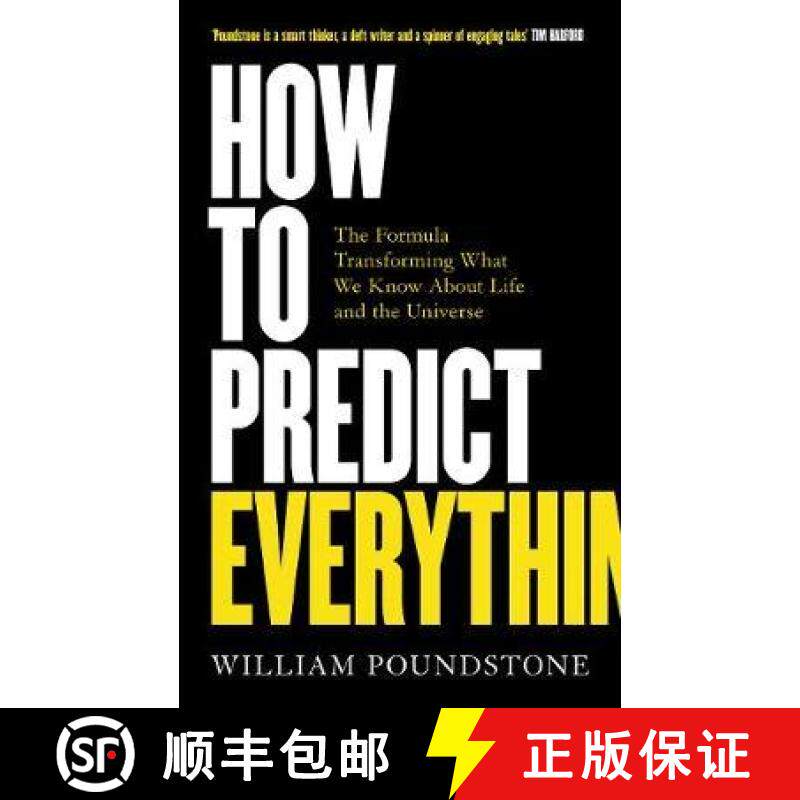 【3-4周达】How to Predict Everything: The Formula Transforming What We Know About Life and the Universe [9781786075710]