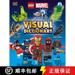 【3-4周达】LEGO Marvel Visual Dictionary (Library Edition): Without Minifigure [9780744085822]