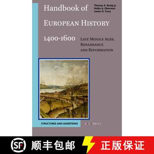 1600 Handbook Late 1400 European Vols Reformation Middle 9789004097629 Renaissance History and 预订 Ages