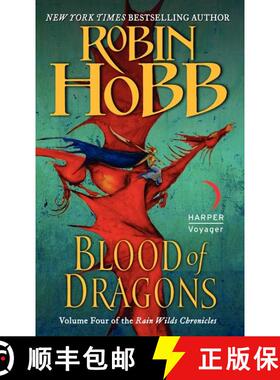 【3-4周达】Blood of Dragons: Volume Four of the Rain Wilds Chronicles [9780062116918]