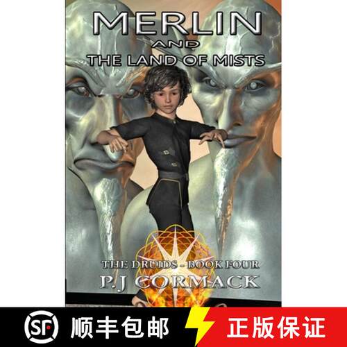 【3-4周达】Merlin and the Land of Mists Book Four: The Druids [9781326279936]