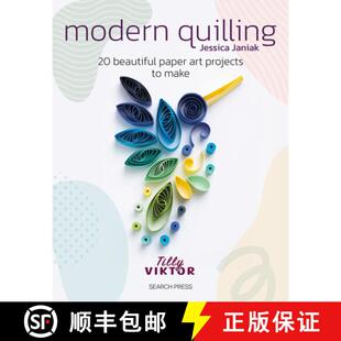 Paper Art Make Modern 3周达 9781800922501 Quilling Projects Beautiful