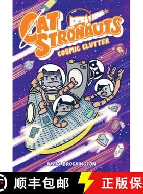 【3-4周达】Catstronauts: Cosmic Clutter [9780316510479]