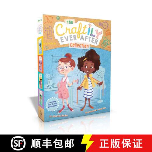 【3-4周达】The Craftily Ever After Collection (Boxed Set): The Un-Friendship Bracelet; Making the Ban... [9781534432215]