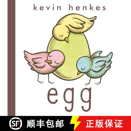 预订 Egg Board Book : An Easter And Springtime Book For Kids [9780062408747]